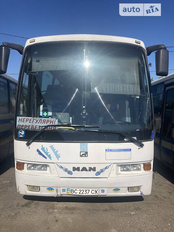 Туристический / Междугородний автобус MAN 11.190 1996 в Львове Туристический / Междугородний автобус MAN 11.190 1996 в Львове