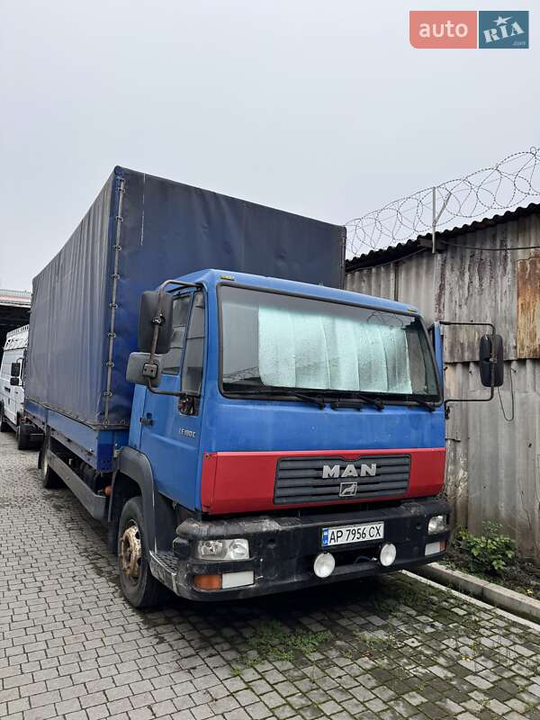 Тентованый MAN 12.180 2001 в Запорожье
