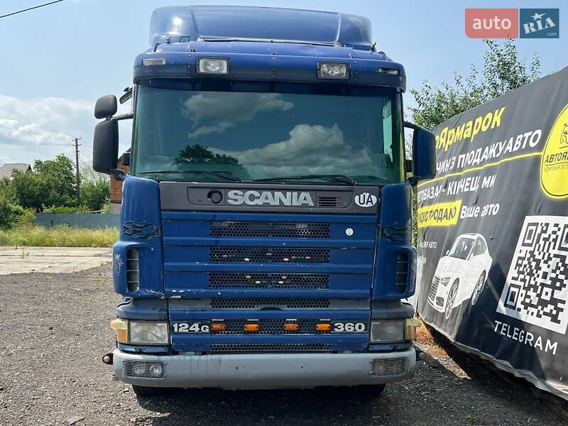 Борт Scania 124 1997 в Ужгороде