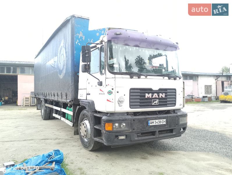 Тентованый MAN 18.225 2005 в Житомире