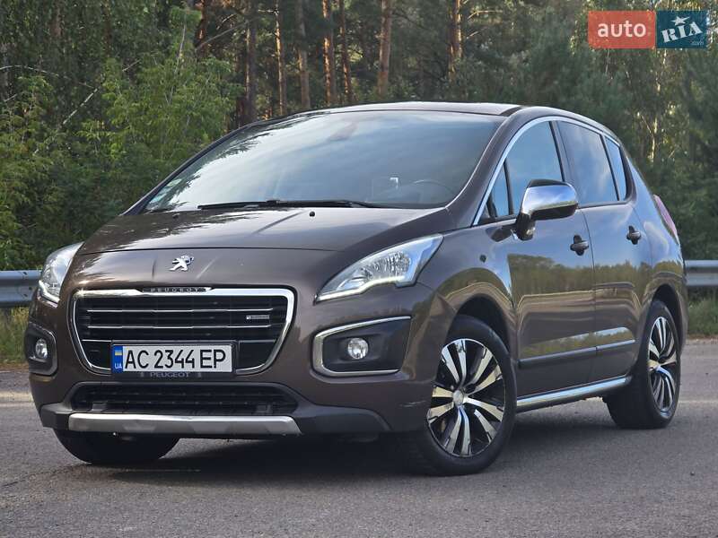 Внедорожник / Кроссовер Peugeot 3008 2014 в Луцке
