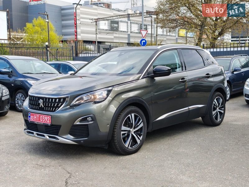 Внедорожник / Кроссовер Peugeot 3008 2017 в Киеве