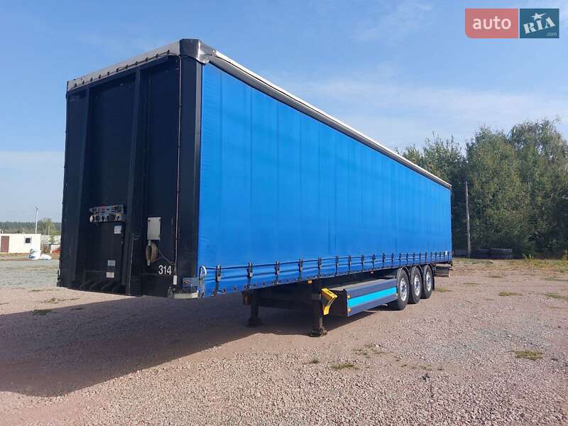 Тентованный борт (штора) - полуприцеп Van Hool 3B2014 2006 в Киеве