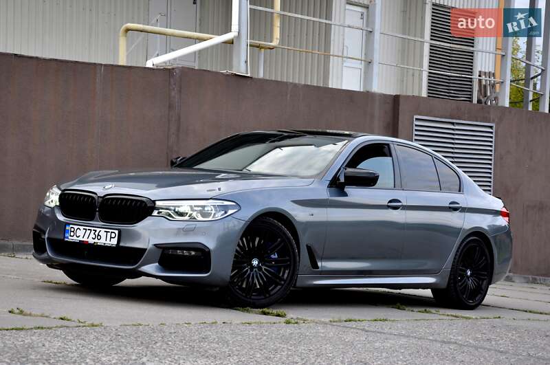 Седан BMW 5 Series 2018 в Львове