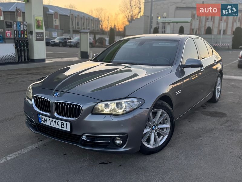 Седан BMW 5 Series 2015 в Житомире