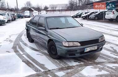 Седан Peugeot 605 1990 в Гадячі