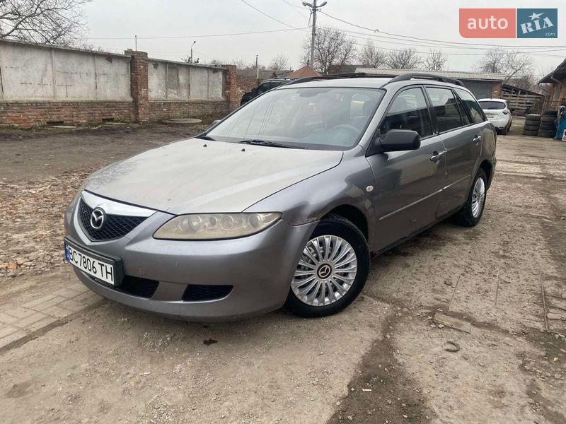 Универсал Mazda 6 2003 в Ромнах