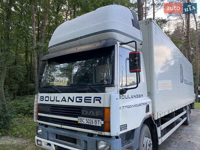 Борт DAF 75 2001 в Львове