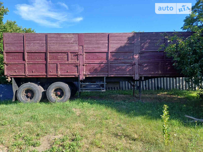 Бортовой полуприцеп ОДАЗ 9370 1988 в Чернобае
