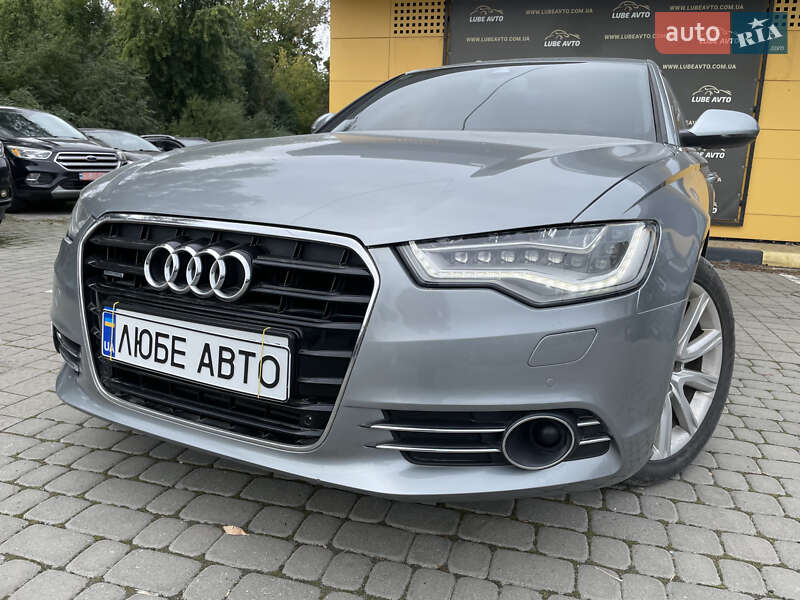 Седан Audi A6 2014 в Львове Седан Audi A6 2014 в Львове