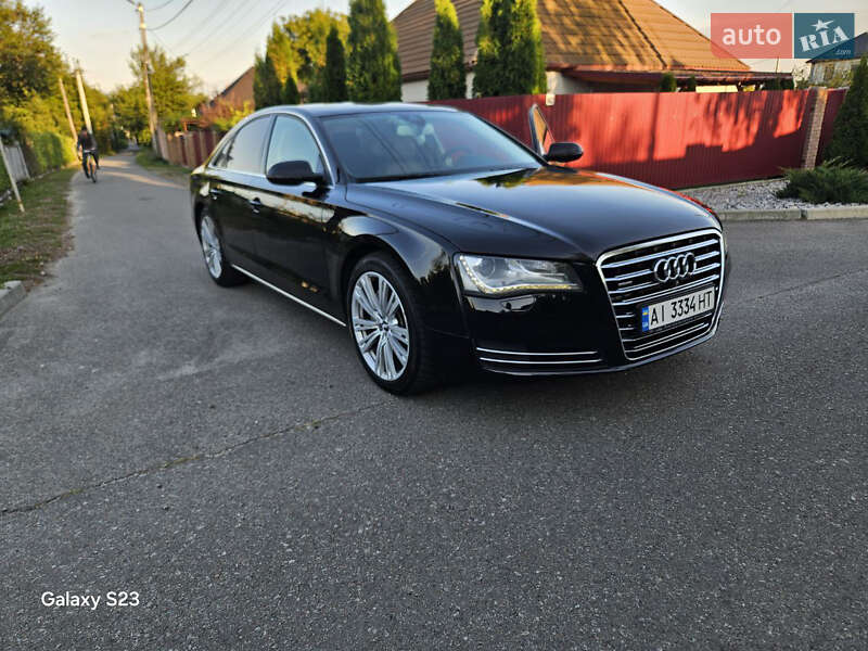 Седан Audi A8 2013 в Борисполе Седан Audi A8 2013 в Борисполе