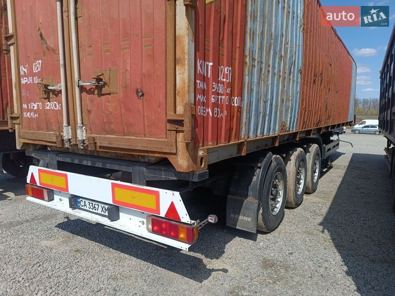 Контейнеровоз напівпричіп Kogel BPW 2002 в Умані