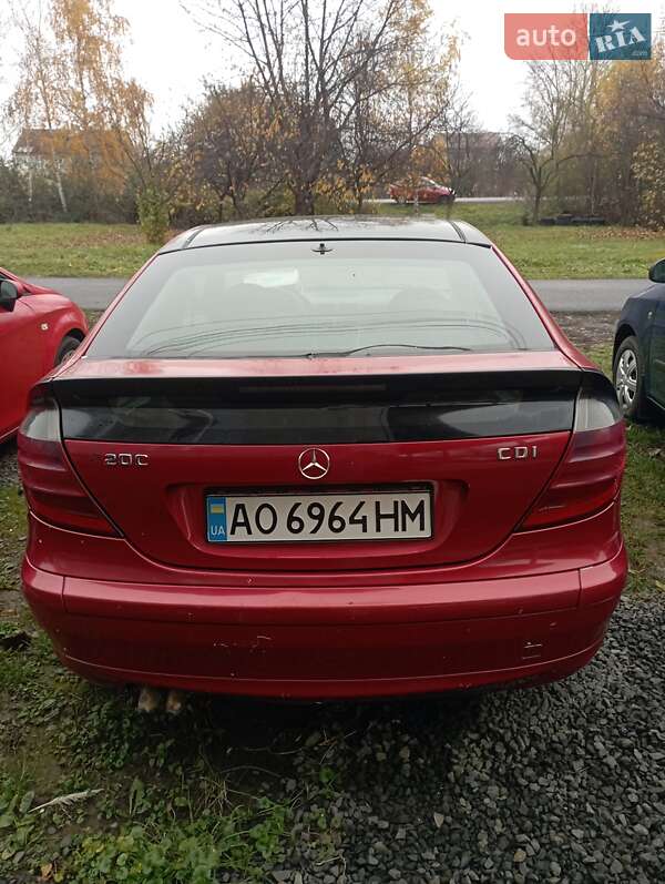 Купе Mercedes-Benz C-Class 2001 в Ужгороде