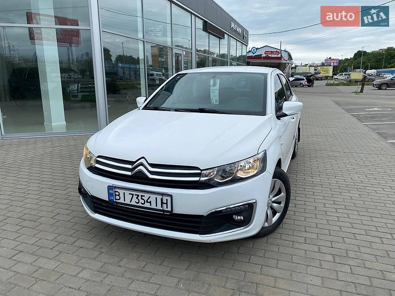 Седан Citroen C-Elysee 2018 в Полтаве