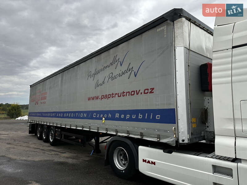 Тентованный борт (штора) - полуприцеп Schmitz Cargobull Cargobull 2015 в Умани