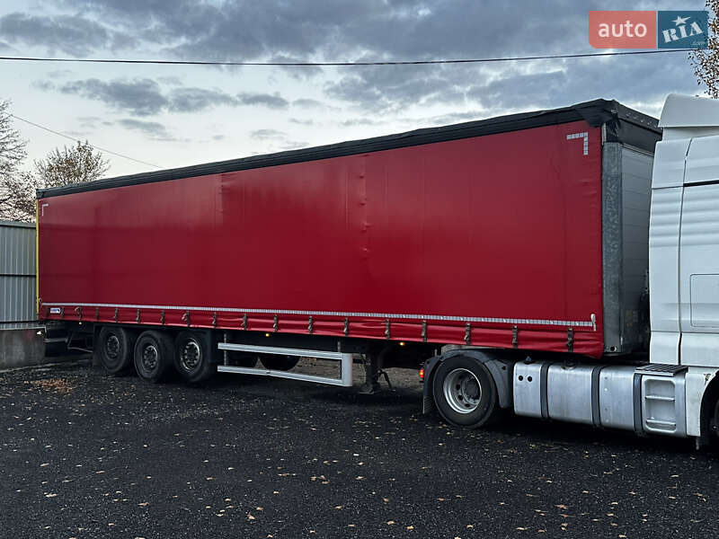 Тентованный борт (штора) - полуприцеп Schmitz Cargobull Cargobull 2012 в Умани