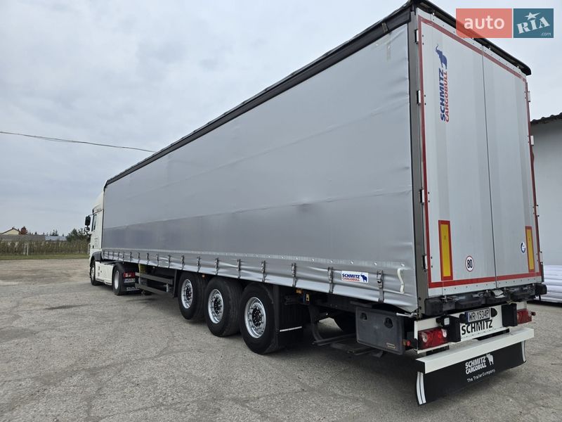 Тентованный борт (штора) - полуприцеп Schmitz Cargobull Cargobull 2015 в Львове