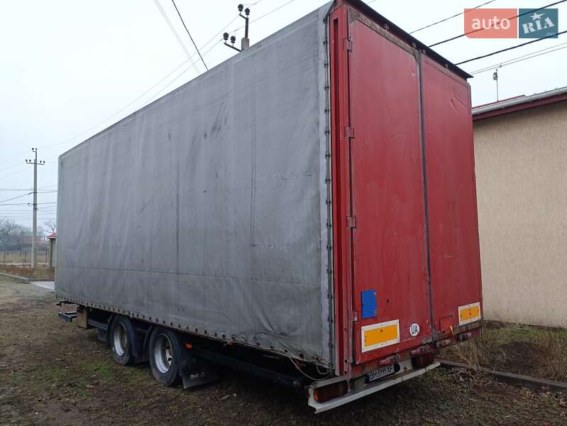 Тентованный борт (штора) - прицеп Frejat CDVP 1999 в Одессе Тентованный борт (штора) - прицеп Frejat CDVP 1999 в Одессе