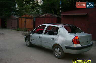 Седан Renault Clio Symbol 2002 в Дніпрі
