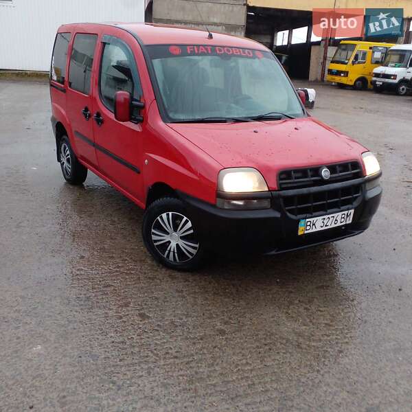 Минивэн Fiat Doblo 2001 в Здолбунове