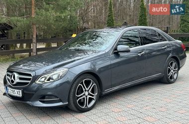 Седан Mercedes-Benz E-Class 2015 в Львове