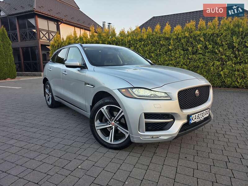Внедорожник / Кроссовер Jaguar F-Pace 2017 в Львове