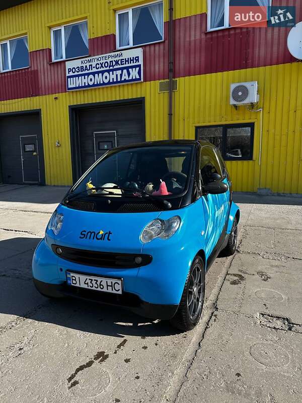Кабриолет Smart Fortwo 2001 в Светловодске