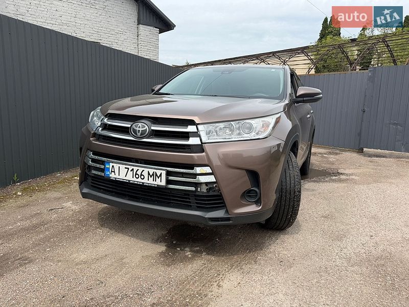 Внедорожник / Кроссовер Toyota Highlander 2018 в Борисполе Внедорожник / Кроссовер Toyota Highlander 2018 в Борисполе