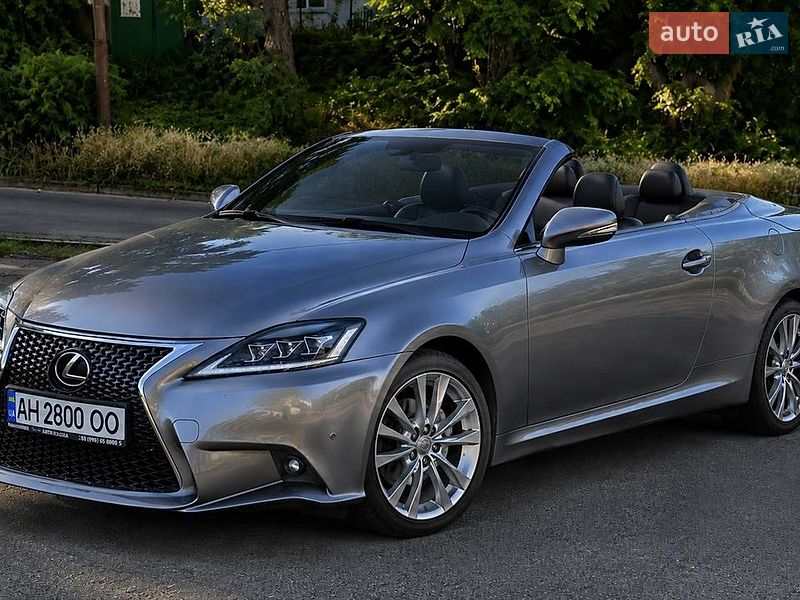Кабриолет Lexus IS 2013 в Днепре