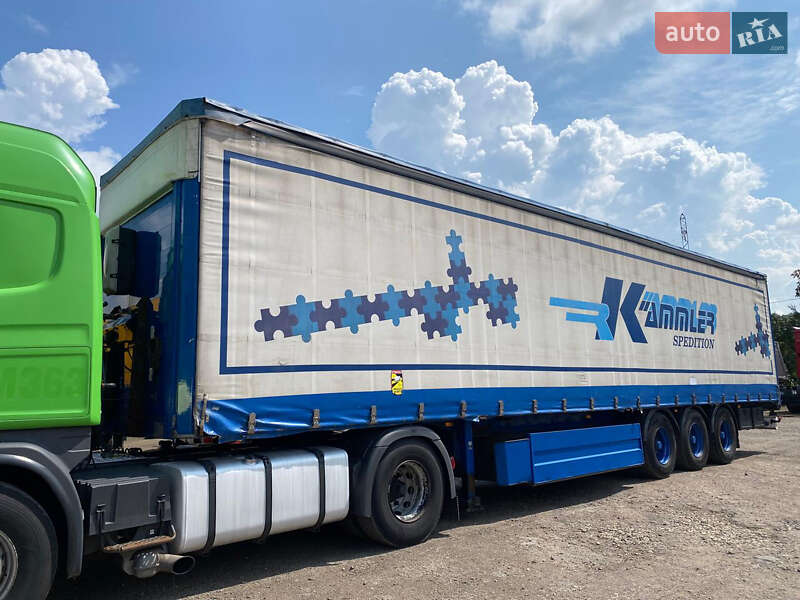 Тентованный борт (штора) - полуприцеп Schwarzmuller J-Serie 2011 в Черновцах