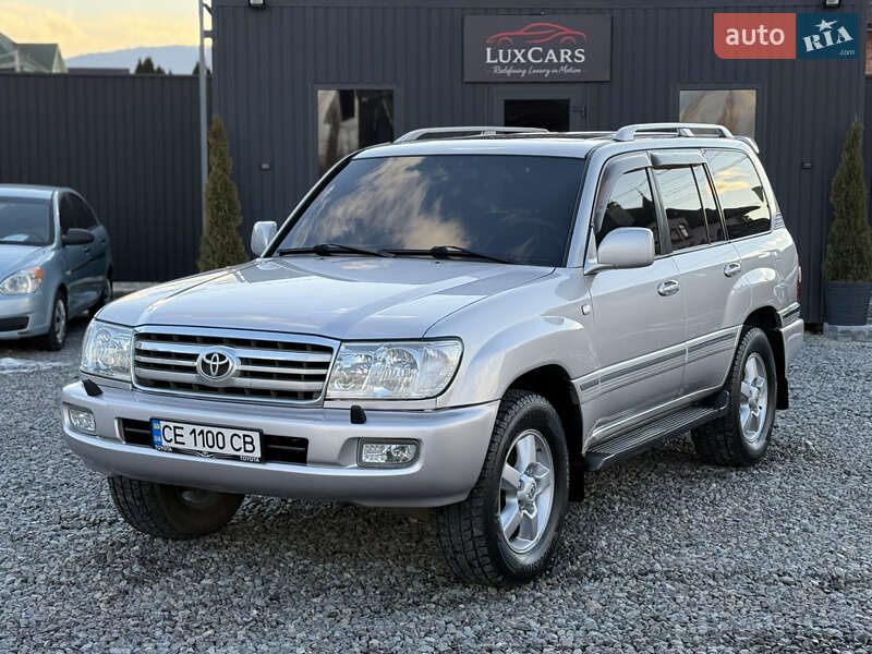 Внедорожник / Кроссовер Toyota Land Cruiser 2002 в Черновцах