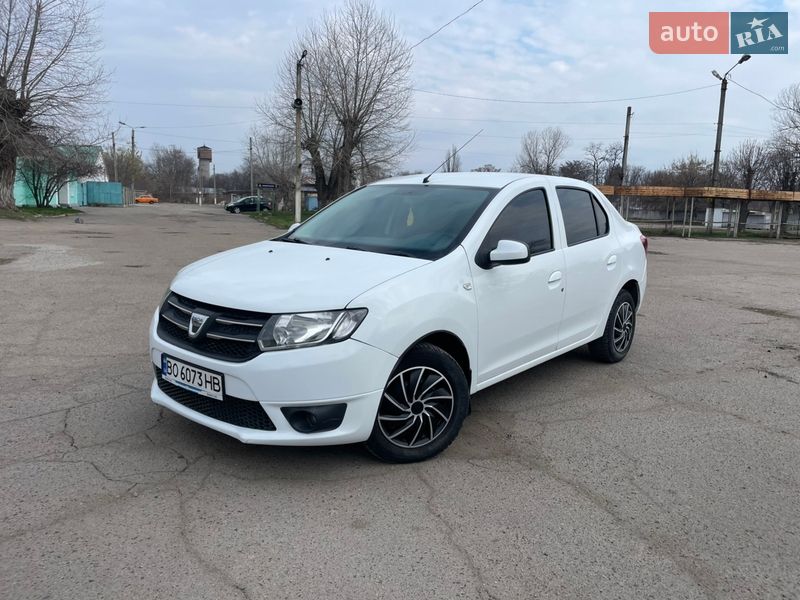 Седан Dacia Logan 2016 в Жовтих Водах