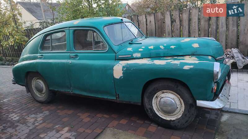 Фастбэк ГАЗ М20 «Победа» 1953 в Турийске