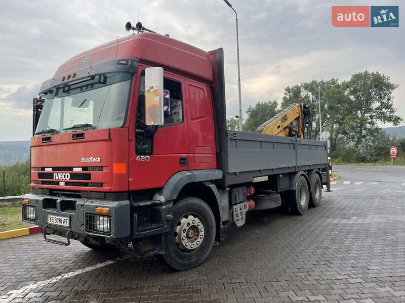Кран-манипулятор Iveco Magirus 2001 в Черновцах Кран-манипулятор Iveco Magirus 2001 в Черновцах