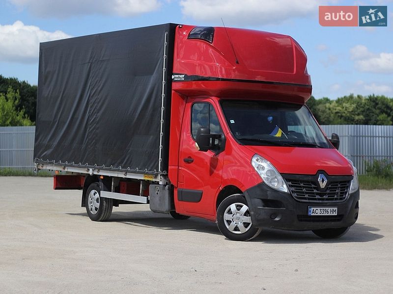 Тентований Renault Master 2018 в Зборові Тентований Renault Master 2018 в Зборові
