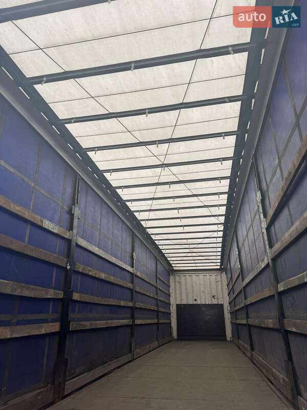 Тентованный борт (штора) - полуприцеп Krone Mega 2014 в Ковеле