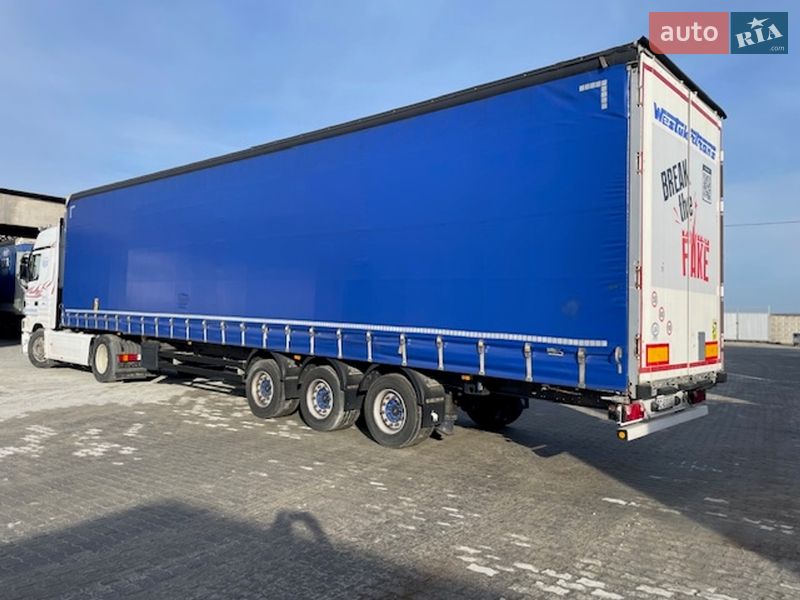Тентованный борт (штора) - полуприцеп Schmitz Cargobull Mega 2015 в Дрогобыче Тентованный борт (штора) - полуприцеп Schmitz Cargobull Mega 2015 в Дрогобыче