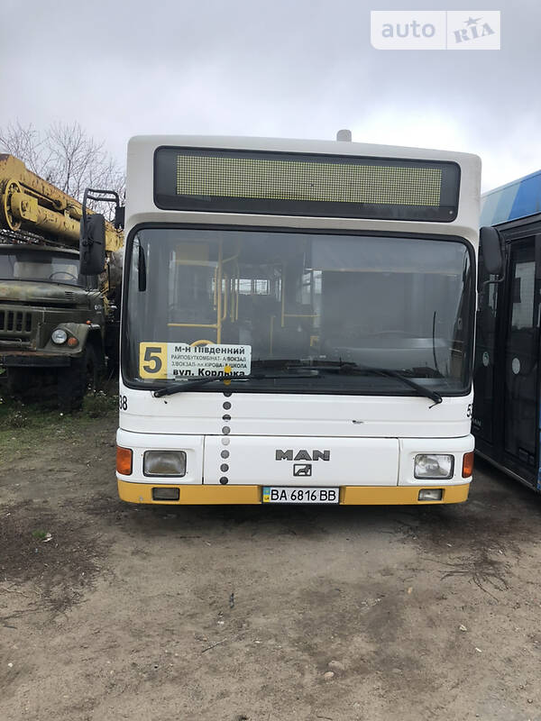 Городской автобус MAN NL 202 1997 в Александрие Городской автобус MAN NL 202 1997 в Александрие