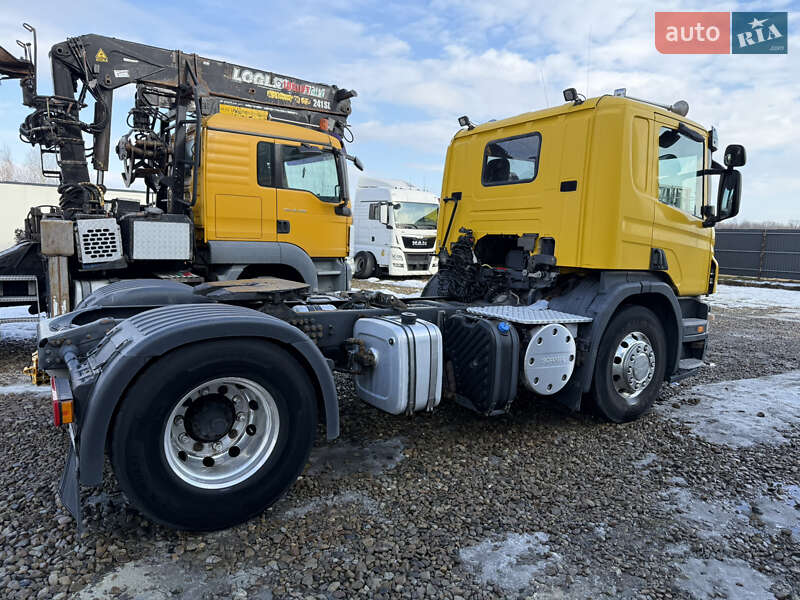 Тягач Scania P 2012 в Долине Тягач Scania P 2012 в Долине