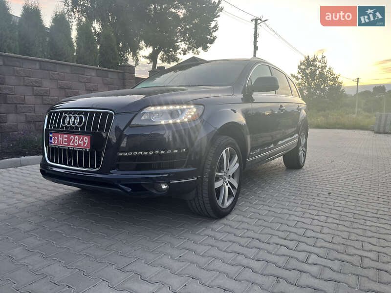 Внедорожник / Кроссовер Audi Q7 2013 в Ровно