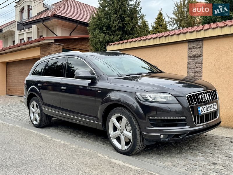 Внедорожник / Кроссовер Audi Q7 2012 в Ужгороде