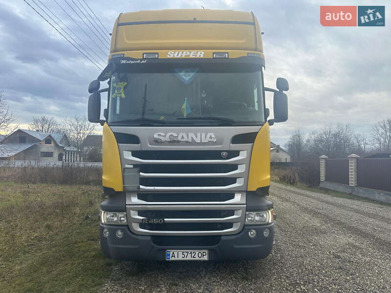 Тентований Scania R 450 2013 в Чернівцях