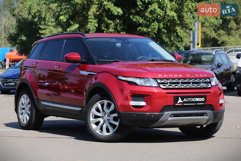 Внедорожник / Кроссовер Land Rover Range Rover Evoque 2014 в Киеве