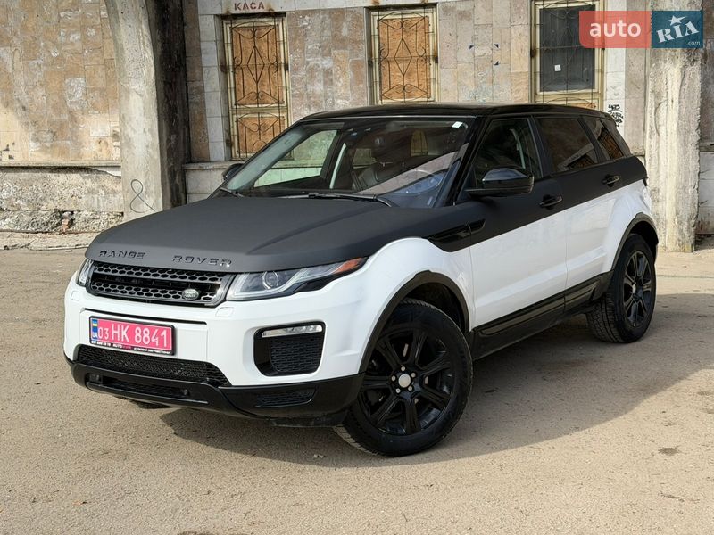 Позашляховик / Кросовер Land Rover Range Rover Evoque 2016 в Івано-Франківську Позашляховик / Кросовер Land Rover Range Rover Evoque 2016 в Івано-Франківську