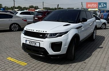 Позашляховик / Кросовер Land Rover Range Rover Evoque 2016 в Чернівцях