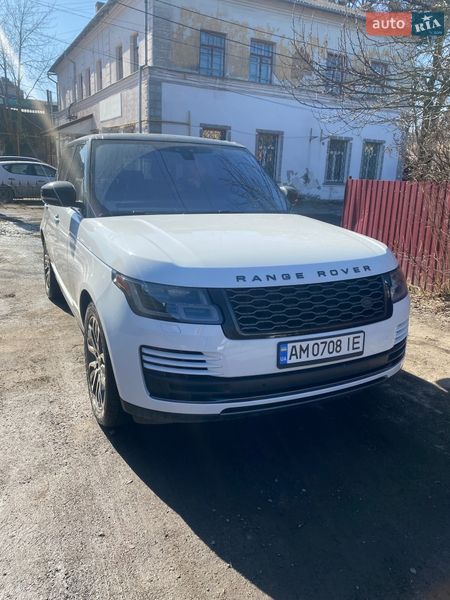 Позашляховик / Кросовер Land Rover Range Rover 2019 в Житомирі Позашляховик / Кросовер Land Rover Range Rover 2019 в Житомирі