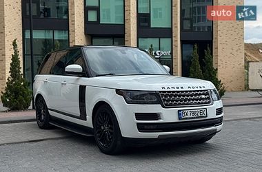 Позашляховик / Кросовер Land Rover Range Rover 2016 в Хмельницькому