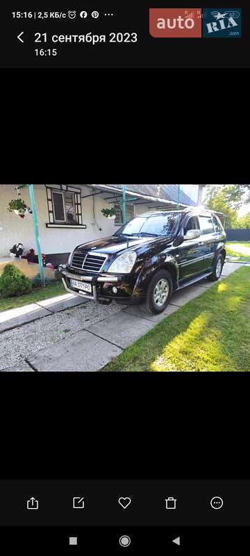 Внедорожник / Кроссовер SsangYong Rexton 2008 в Тячеве