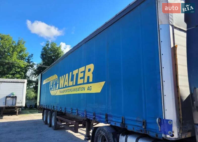 Тентованный борт (штора) - прицеп Schmitz S-01 2003 в Луцке Тентованный борт (штора) - прицеп Schmitz S-01 2003 в Луцке