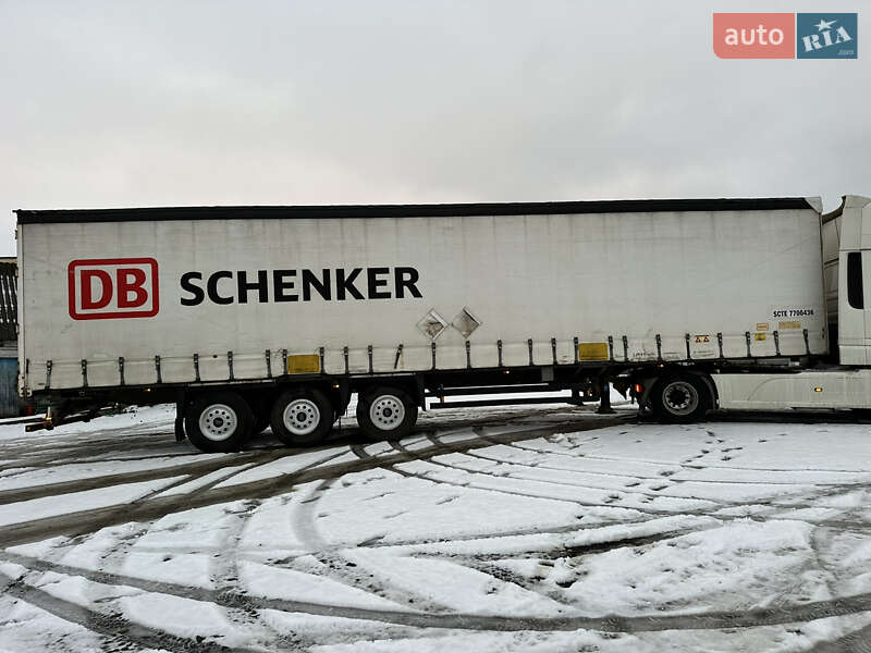 Тентованный борт (штора) - полуприцеп Schmitz S-01 2010 в Ратным